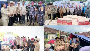 Tim IPDN Kemendagri Beri Bantuan Korban Bencana Alam Gempa Cianjur