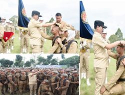 Kemah Juang dan Pembaretan bagi Praja Pratama IPDN Angkatan XXXIII