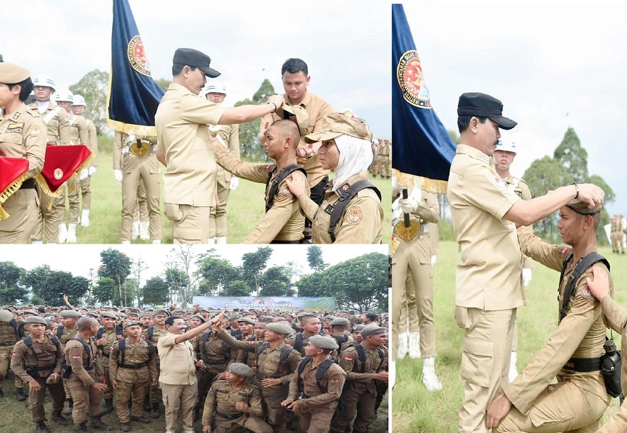 Kemah Juang dan Pembaretan bagi Praja Pratama IPDN Angkatan XXXIII