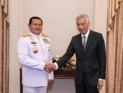 Komitmen Tingkatkan Kerjasama Kedua Negara, Panglima TNI Bertemu PM Singapura