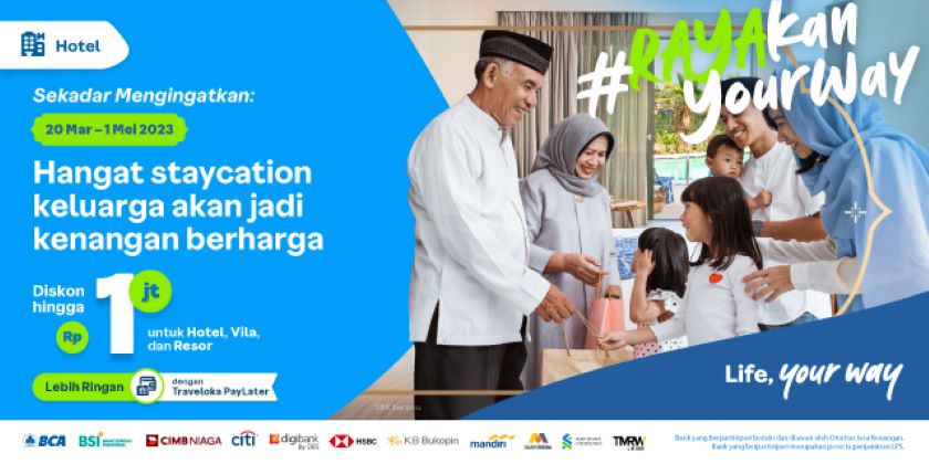 Tidak Mudik Lebaran? Mari Rayakan dengan Staycation Bersama Keluarga!