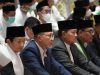 Laksamana TNI Yudo Margono Sholat Idul Fitri Bersama Wapres di Istiqlal