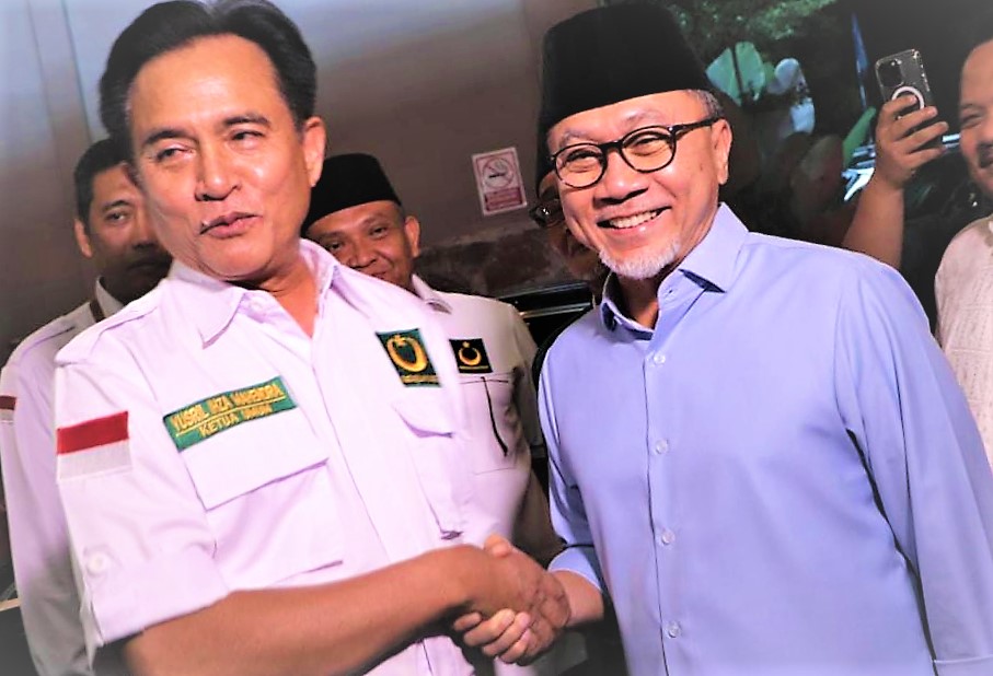 Pertemuan Tertutup PBB dan PAN Bahas Dukungan Pilpres 2024