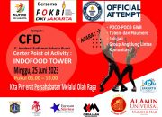 Acara Flashmob di CFD Jalan Jenderal Sudirman, Jakarta Pusat, pada 25 Juni 2023