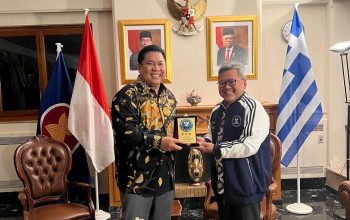 Harmoni Kepala BNN RI dan Dubes Yunani dalam Upaya P4GN yang Sinergis