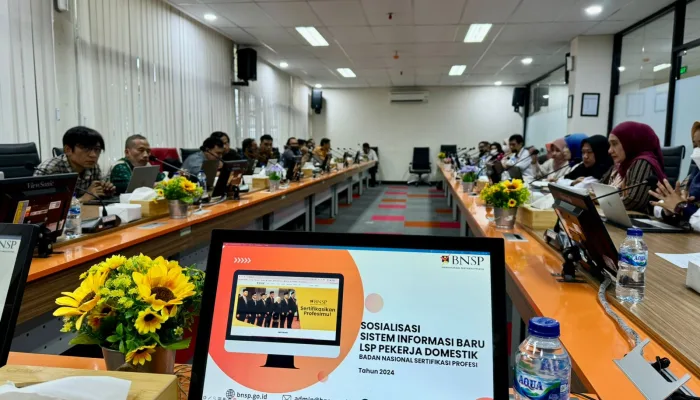 BNSP: Pelatihan Implementasi Sistem Informasi Dorong Keterampilan LSP PD