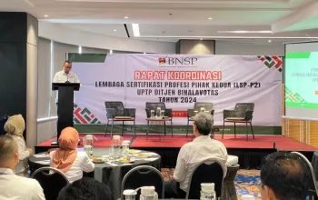 Diskusi Panel BNSP di Jakarta: Strategi Baru untuk Percepatan Sertifikasi Kompetensi Bidang Konstruksi