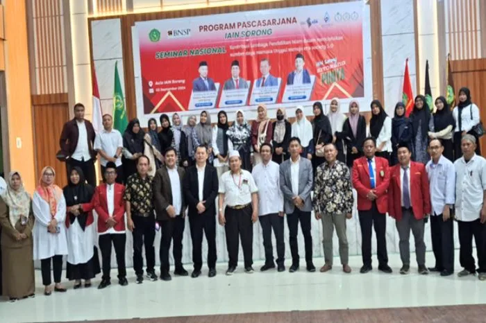 Kolaborasi IAIN Sorong dan BNSP: Seminar Nasional Bahas Penyiapan SDM Unggul Menghadapi Era Society 5.0