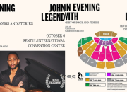 John Legend Konser di Sentul pada 6 Oktober 2024: Semua Detail Tiket dan Penjualan Resmi yang Perlu Kamu Tahu