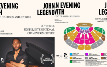 John Legend Konser di Sentul pada 6 Oktober 2024: Semua Detail Tiket dan Penjualan Resmi yang Perlu Kamu Tahu