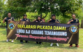 Ormas Lindu Aji Deklarasi Pilkada Damai 2024 di Wilayah Magelang Raya