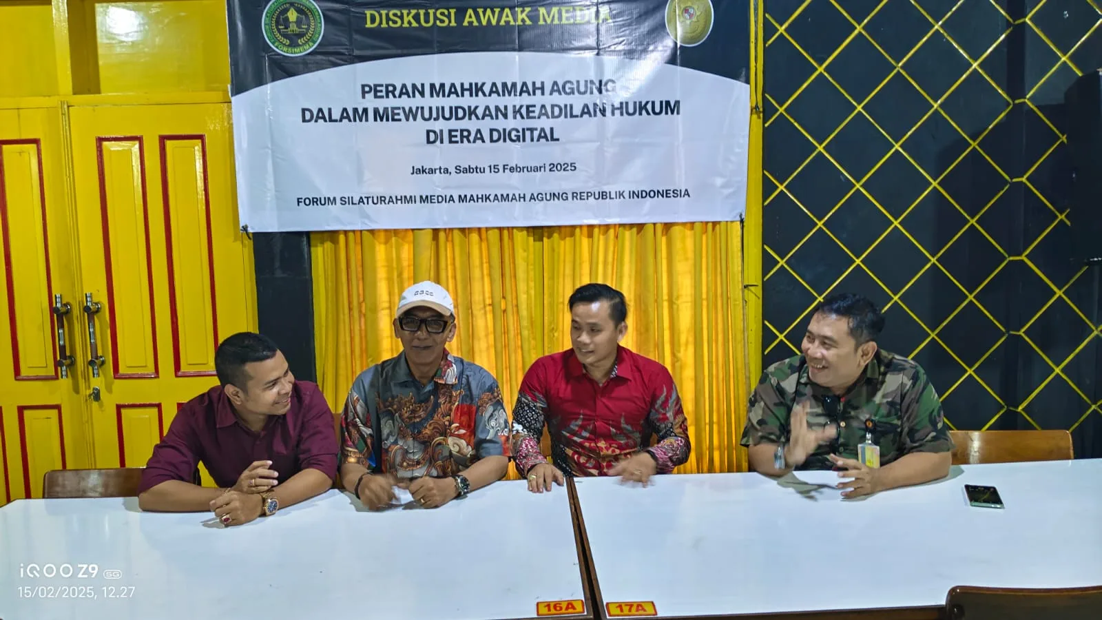 Diskusi Awak Media: Peran Mahkamah Agung RI Dalam Mewujudkan Keadilan Hukum di Era Digital