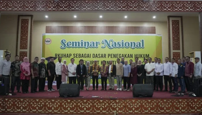  Seminar Nasional dan Lokakarya Bahas RKUHAP sebagai Dasar Penegakan Hukum Konstitusional