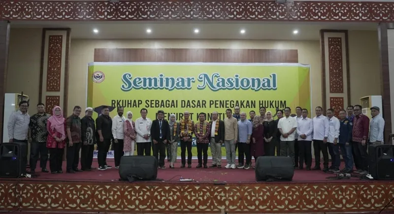  Seminar Nasional dan Lokakarya Bahas RKUHAP sebagai Dasar Penegakan Hukum Konstitusional