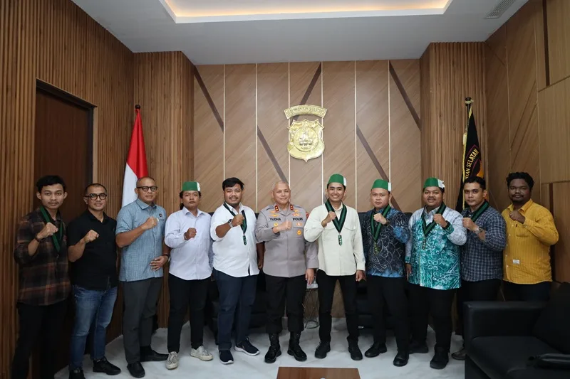 Kapolda Kalsel Terima Audiensi Himpunan Mahasiswa Islam (HMI) Provinsi Kalsel