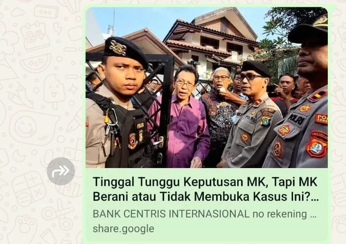 Andri Berharap Putusan MK Soal PUPN Diambil dengan Penuh Kehati-hatian