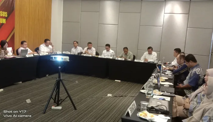 LSP Lemdiklat Polri Bahas Revisi Skema Penyuluh Hukum Bersama BNSP