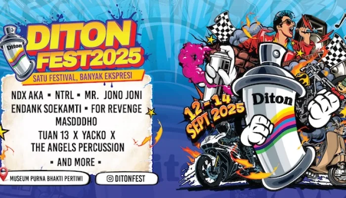 Beli Tiket Sekarang Sebelum Kehabisan! Diton Fest 2025 Usung Konsep Multikomunitas