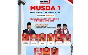 Musda Arun Jakarta 11 Juli 2026 di Hotel Grand Alia Hotel Cikini Jakarta