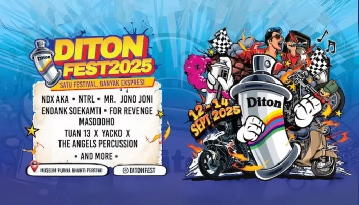 VIP Ticket Diton Fest 2025 Tersedia Mulai Rp175 Ribu