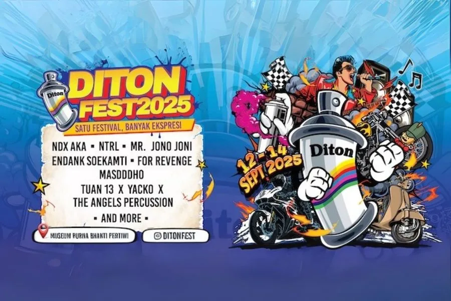 VIP Ticket Diton Fest 2025 Tersedia Mulai Rp175 Ribu