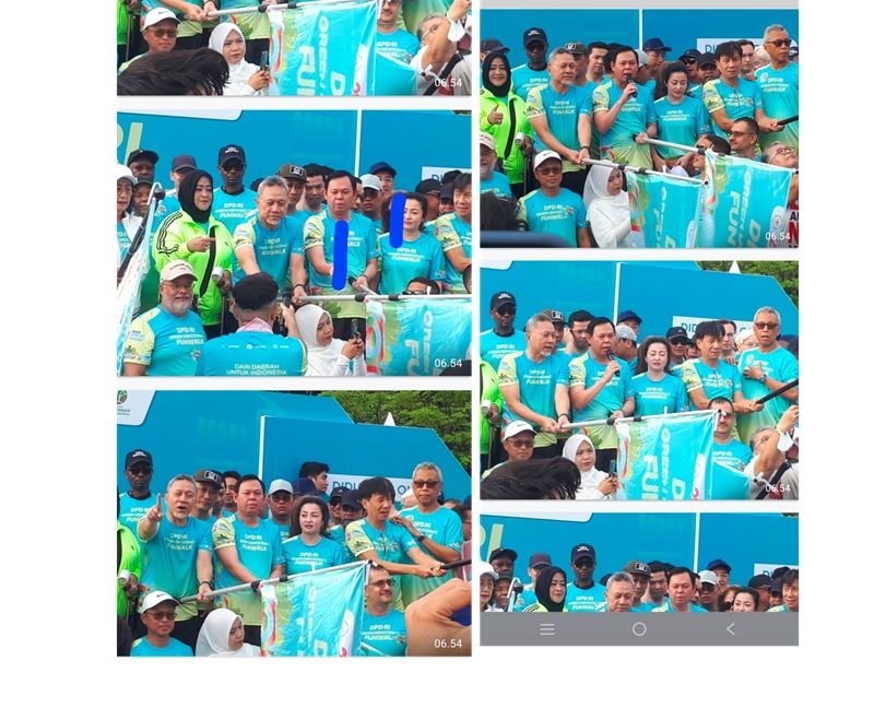 DPD RI Gelar Green Democracy Fun Walk: 25.538 Peserta Jalan Santai dan Tanam Pohon Damar di GBK