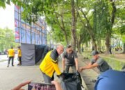 Kapolda Kalsel Bersama unsur Forkopimda Laksanakan Bakti Kebersihan