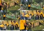 Wujudkan Instruksi Presiden RI, Personel Polda Kalsel Hadir Lewat Aksi Bersih Masjid