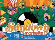 Ribuan Pengunjung Ramaikan Sundown Markette Selama Ramadan di Jakarta