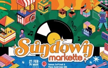 Ribuan Pengunjung Ramaikan Sundown Markette Selama Ramadan di Jakarta