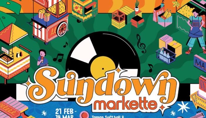 Ribuan Pengunjung Ramaikan Sundown Markette Selama Ramadan di Jakarta