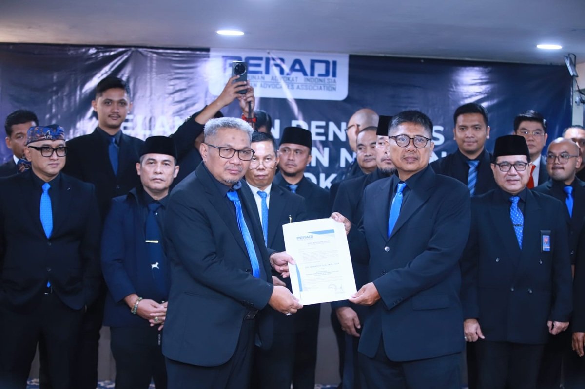 Sah! DPN PERADI 2026-2031 Resmi Dilantik, Ini Daftar Nama-Nama Pengurus