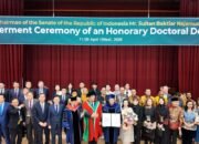 Sultan Najamudin Ketua DPD RI Digelari Dr. HC oleh KMOU