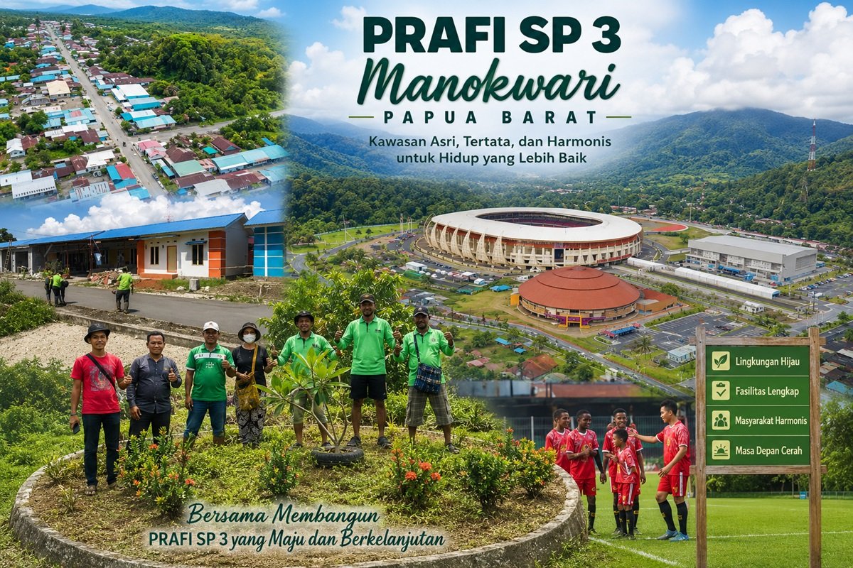 PRAFI SP3, Teduhnya Sebuah Kota Kecil di Manokwari PRAFI SP3, Teduhnya Sebuah Kota Kecil di Manokwari