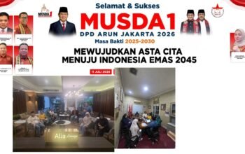 Musda Arun Jakarta 11 Juli 2026 di Hotel Gren Alia Hotel Cikini Jakarta Musda Arun Jakarta 11 Juli 2026 di Hotel Gren Alia Hotel Cikini Jakarta