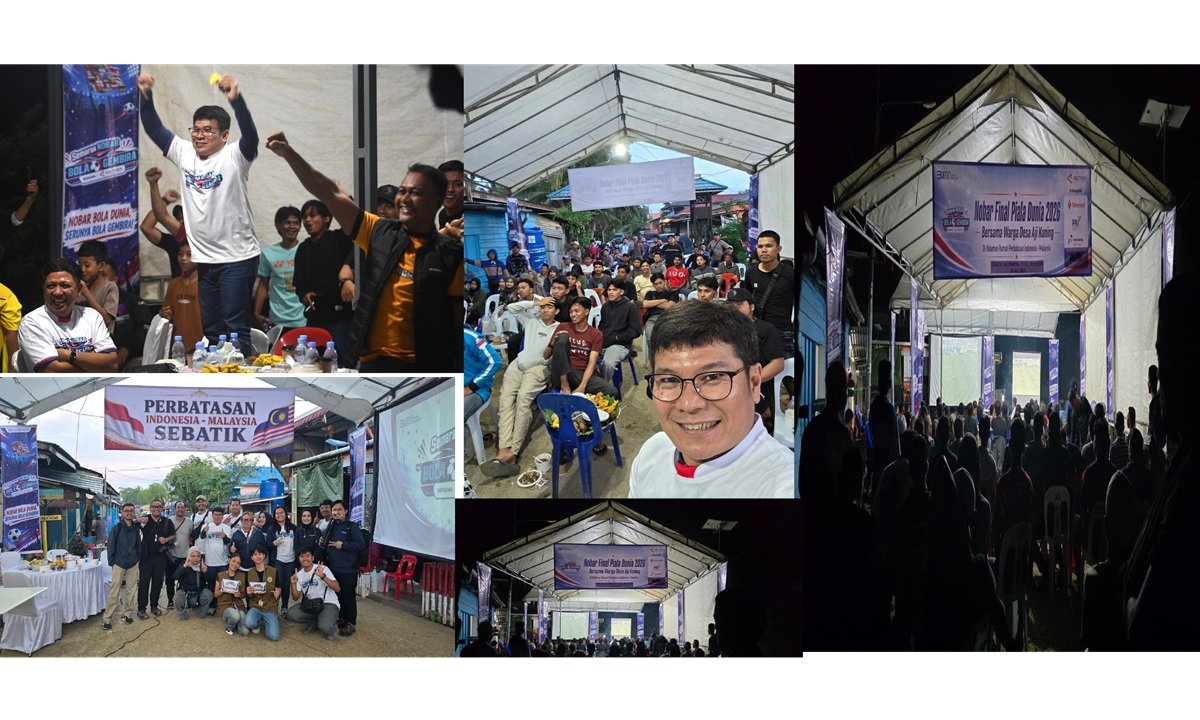 Nobar Final Piala Dunia di Perbatasan Berlangsung Sukses, ANTARA Hadirkan Semangat Kebersamaan di Sebatik Nobar Final Piala Dunia di Perbatasan Berlangsung Sukses, ANTARA Hadirkan Semangat Kebersamaan di Sebatik