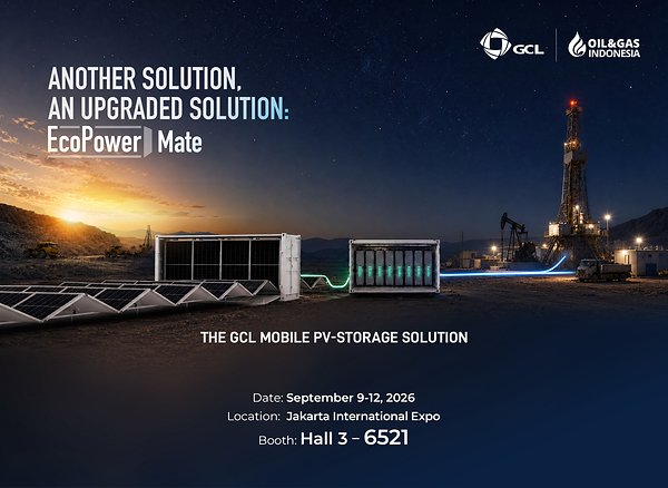 GCL SI Hadirkan EcoPower Mate di Ajang Oil & Gas Indonesia 2026 GCL SI Hadirkan EcoPower Mate di Ajang Oil & Gas Indonesia 2026