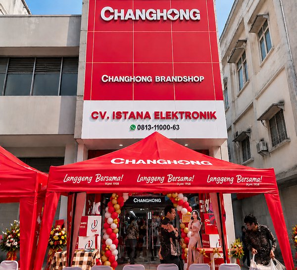 Changhong Indonesia Buka Gerai Perdana di Palembang, Perkuat Ekspansi dengan Strategi Peralatan Rumah Tangga Terintegrasi Changhong Indonesia Buka Gerai Perdana di Palembang, Perkuat Ekspansi dengan Strategi Peralatan Rumah Tangga Terintegrasi