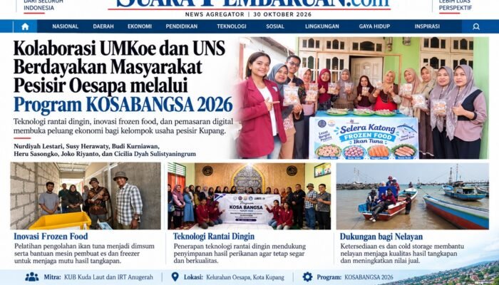 Kolaborasi UMKoe dan UNS Berdayakan Masyarakat Pesisir Oesapa melalui Program KOSABANGSA 2026